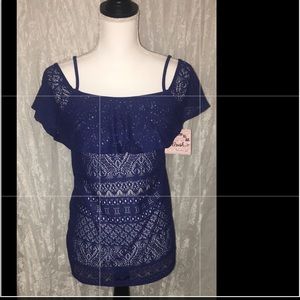 New  Blue Top